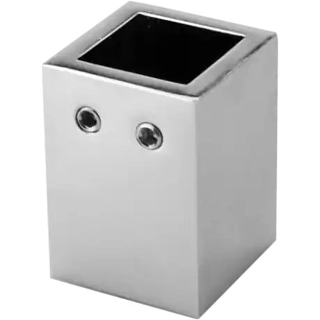 Olcsóbb CUBE Fali üvegrögzítő csőhöz 90°