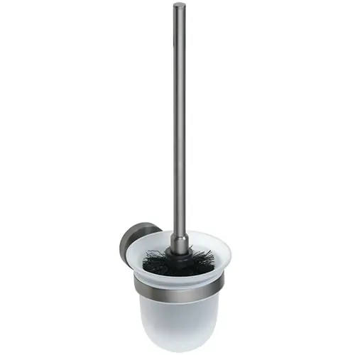 Outlet BEMETA GRAPHIT fali WC-kefetartó, 95x360x140mm