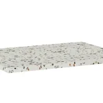 Újdonság AREZZO design TERRAZZO márvány mosdópult 60/46/2 mix matt