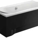 Korlátozott ajánlat Balneum ZOFIA BLACK akril fürdőkád 180x80