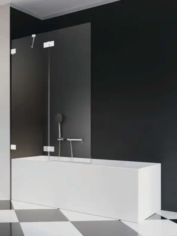 Biztonságos vásárlás Radaway Essenza Pro White PND II fehér kádparaván