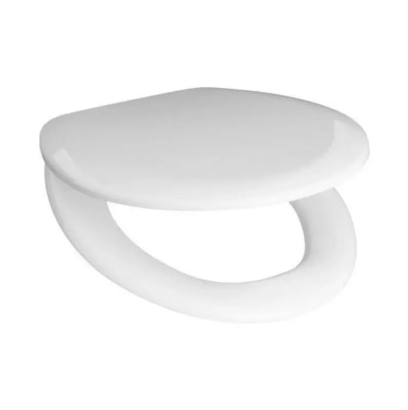 Szuper ajánlat Zeta WC Seat with Lid, Thermoplast, White _ ZETA Ülőke tetővel, termoplaszt, fehér