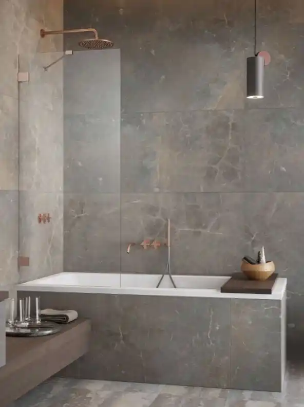 Biztonságos fizetés Radaway Essenza Pro Brushed Copper PNJ II szálcsiszolt réz kádparaván