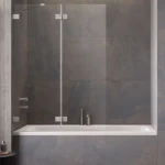 Radaway Essenza Pro Brushed Nickel PND II szálcsiszolt króm kádparaván Különleges ajánlat