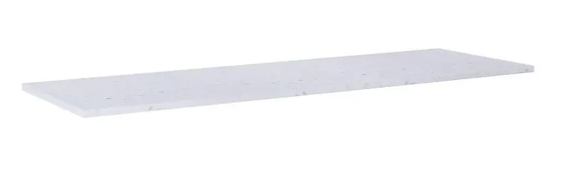 AREZZO design TERRAZZO márvány mosdópult 160/46/2 fehér matt Kihagyhatatlan ajánlat