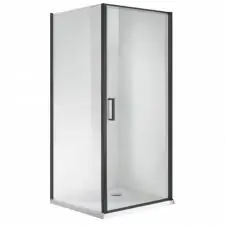 Quadrum Black 1 nyílóajtós szögletes zuhanykabin - Easy Clean bevonattal Ajánlat