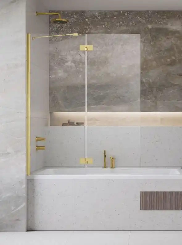 Radaway Essenza Gold PND II arany kádparaván Legjobb ár