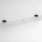 BEMETA NERO Üvegpolc, 600x19x118mm, fekete (135002240) Prémium