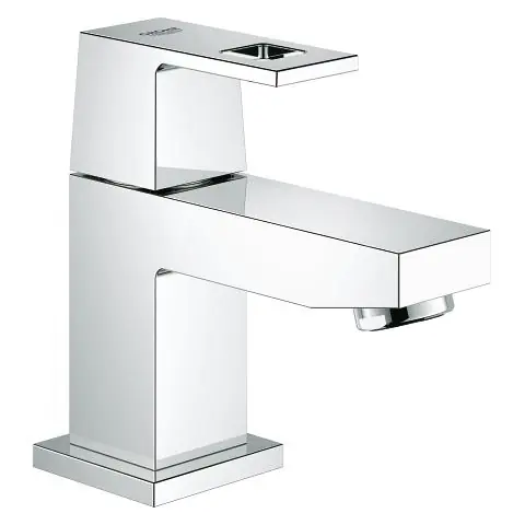 Ne maradj le Grohe Eurocube egykaros mosdócsap húzórudas leeresztővel Króm