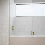 Radaway Modo New Brushed Gold PNJ II szálcsiszolt arany kádparaván Különleges ajánlat
