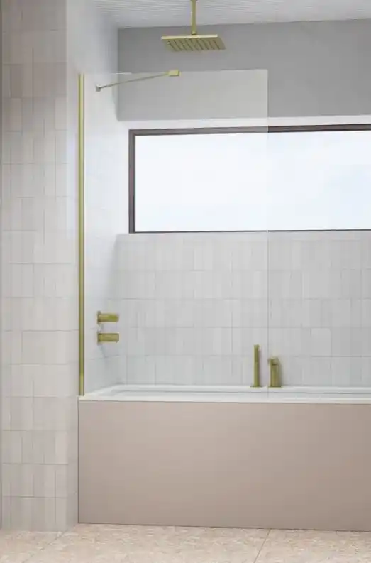 Radaway Modo New Brushed Gold PNJ II szálcsiszolt arany kádparaván Különleges ajánlat