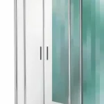 Roltechnik Tower Line TDO1 fix falas zuhanykabin, 2 nyílóajtóval Prémium