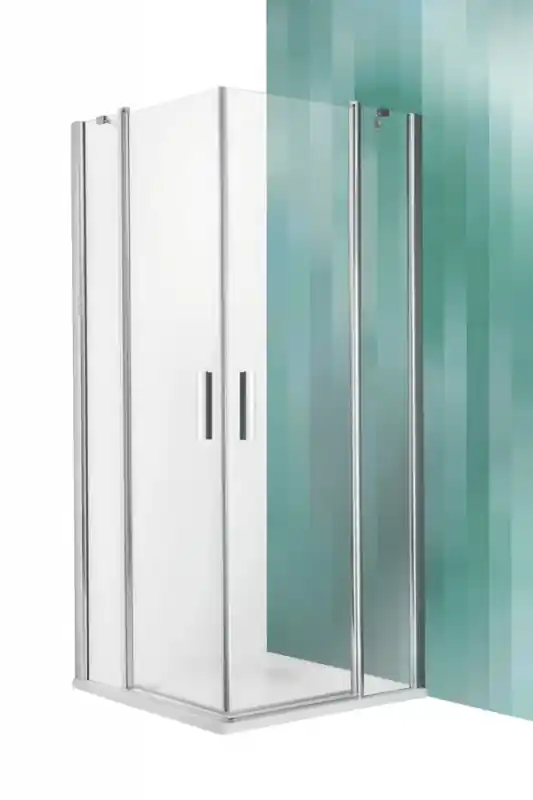 Roltechnik Tower Line TDO1 fix falas zuhanykabin, 2 nyílóajtóval Prémium