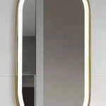 AREZZO design LED ovális okos tükör Különleges ajánlat