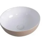Ajánlat AREZZO design Toledo mosdótál, beige/fehér AR-471