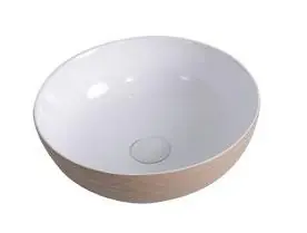 Ajánlat AREZZO design Toledo mosdótál, beige/fehér AR-471