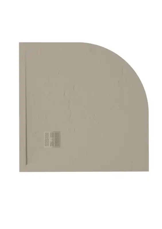 Zenon Angular Slate íves zuhanytálca Cream színben Biztonságos fizetés