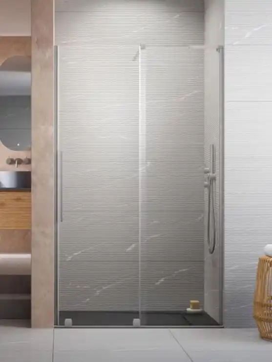 Radaway Furo SL Brushed Nickel DWJ szálcsiszolt króm zuhanyajtó Kedvezményes ár