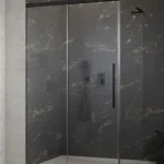 Radaway Idea 8 QL Black KDJ szögletes fekete zuhanykabin Csak ma