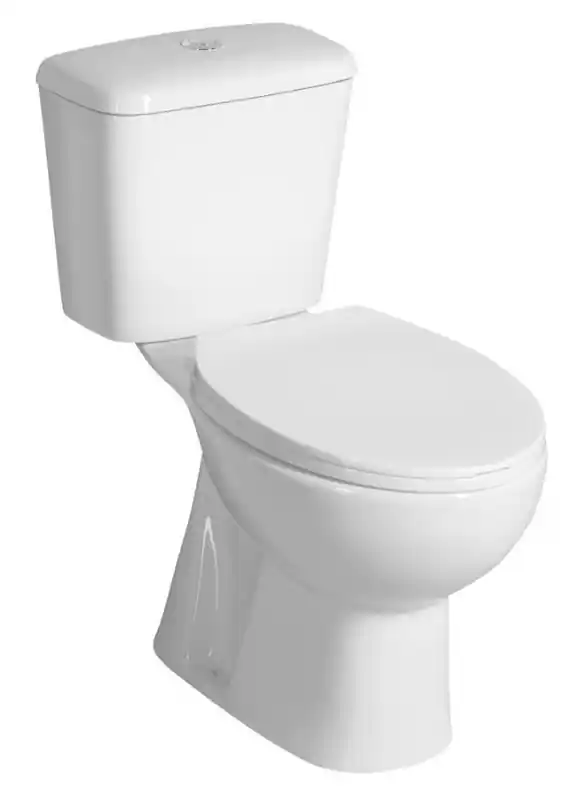 AQUALINE MANUEL monoblokkos WC, alsó kifolyású, duálgombos öblítőmechanikával, 38x66cm Prémium