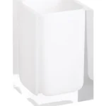 BEMETA VISTA fogkefetartó, 72x110x72mm, fehér Expressz kézbesítés