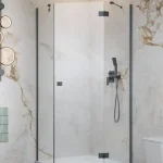Ajánlat Radaway Essenza Brushed GunMetal PTJ szögletes szálcsiszolt fegyvermetál zuhanykabin