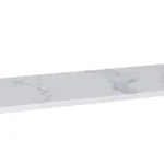 Ne maradj le AREZZO design CALACATTA márvány 190x49,4 cm mosdópult matt fehér színben, 20 mm