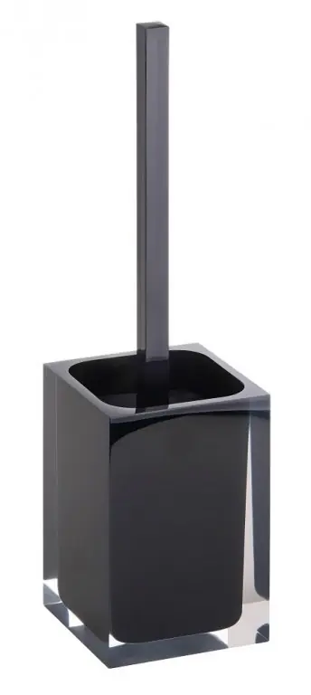 Expressz szállítás BEMETA VISTA WC-kefetartó, 100x370x100mm, fekete
