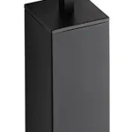 Vásárlói kedvenc BEMETA NERO WC kefetartó álló vagy falra szerelhető, 80x400x80mm, fekete (135913090)