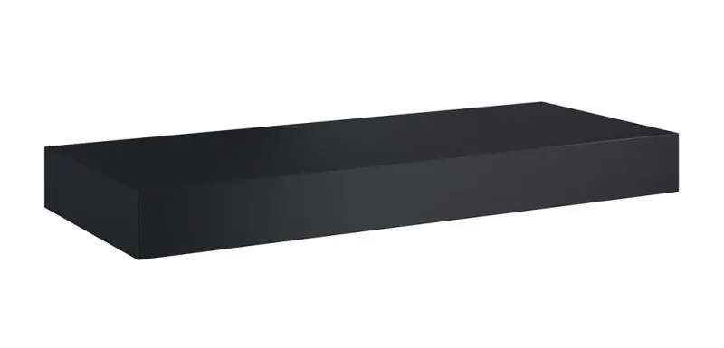 Árcsökkenés AREZZO design márvány 120x46 cm konzolos mosdópult Matt Fekete színben
