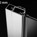 Rendeld meg most Radaway U toldóprofíl oldalán NES Black 2 CM forgóprofil oldalán (31575)