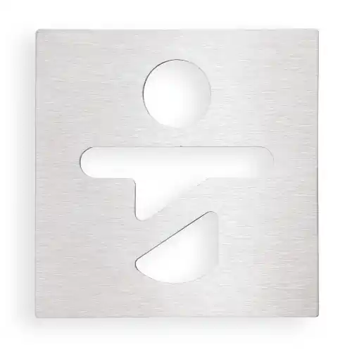BEMETA HOTEL Tábla: Pelenkázó szoba, 120x120x2mm, matt (111022065) Biztonságos vásárlás