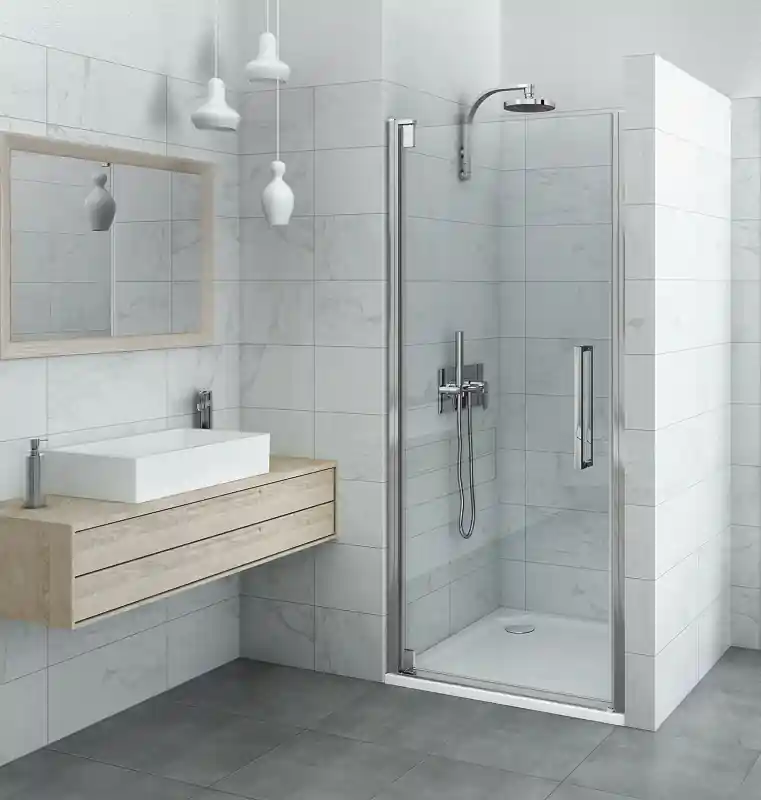Roltechnik Hitech Neo Line egyszárnyú zuhanyajtó két fal közé Alacsony ár