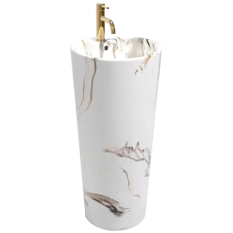 Szabadon álló mosdó REA Blanka Marble Marmur Árcsökkenés