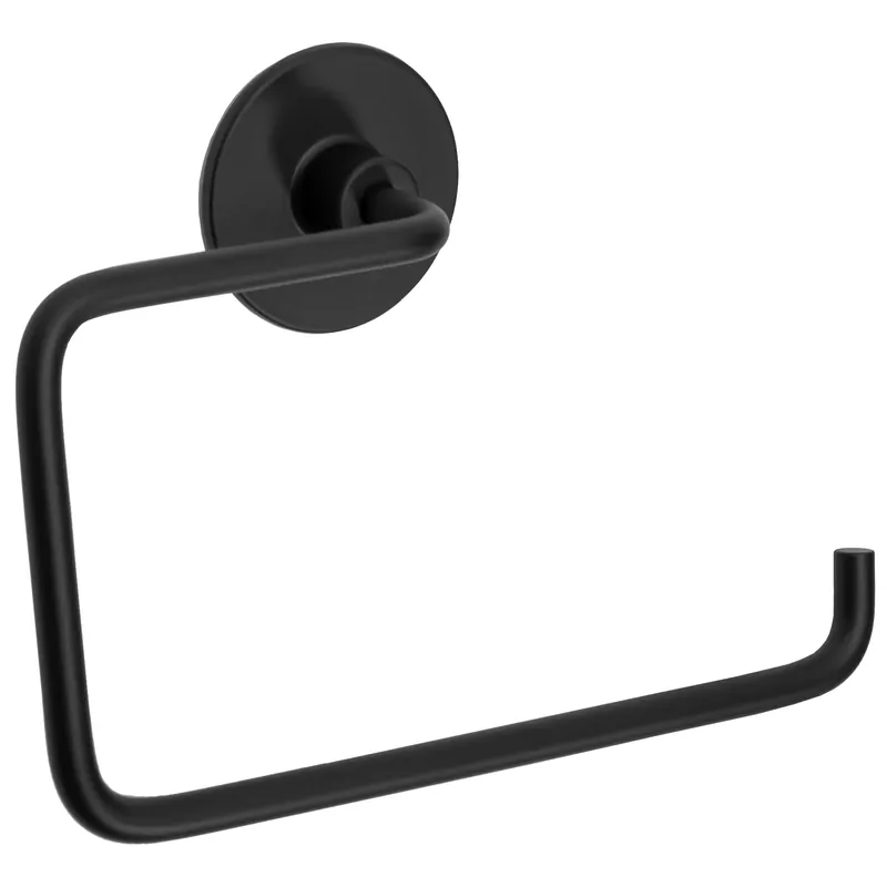 Vedd meg online Falra szerelhető wc papír tartó Black 322204 NER