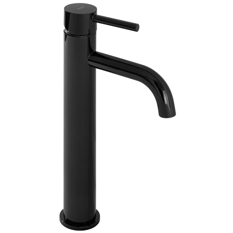 Fürdőszobai csaptelep Rea Lungo BLACK metallic High Gyors szállítás