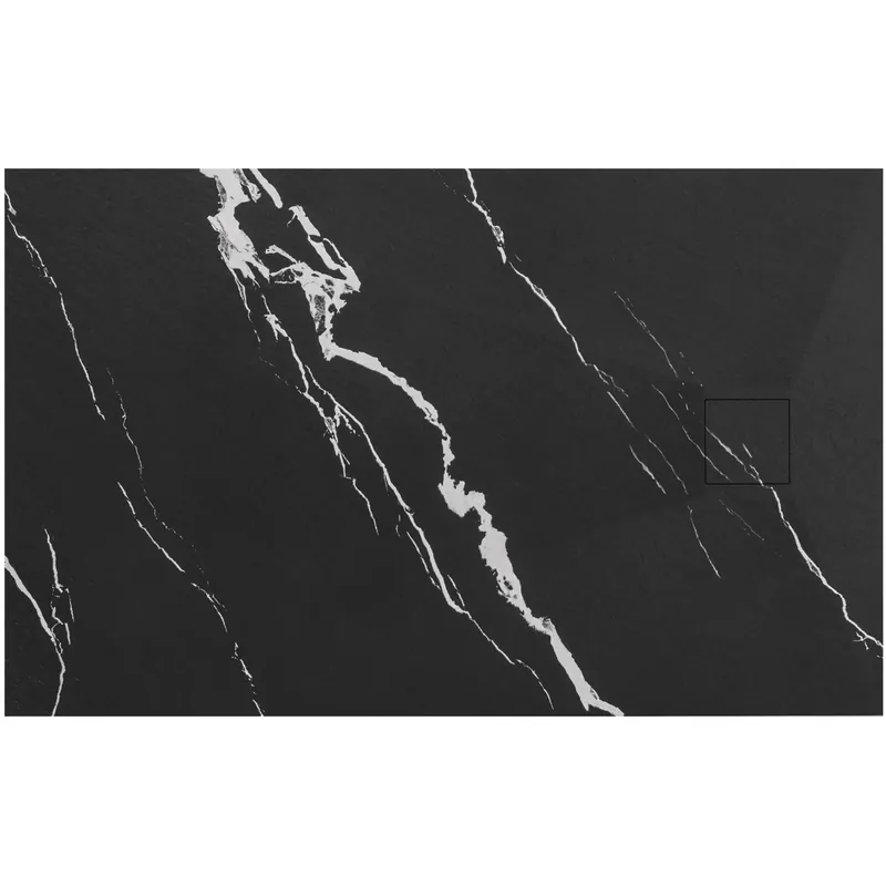 Zuhanytálca Magnum CARRARA BLACK 80x100 Különleges ajánlat