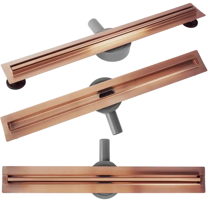 Zuhanylefolyó REA Neox Slim pro Brushed Copper 70 Expressz szállítás