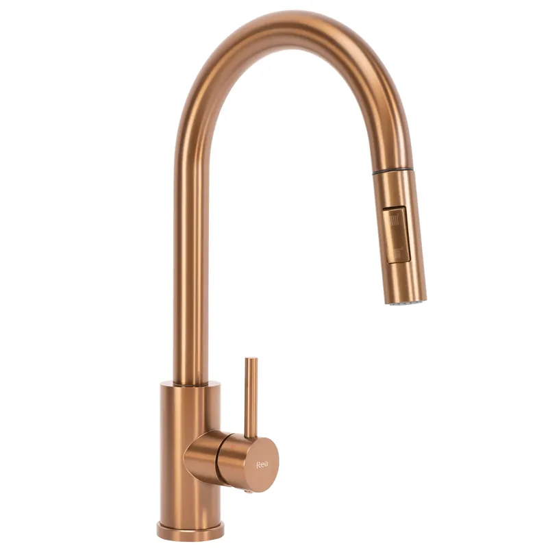 Konyhai csaptelep Rea Fresh Brush Copper Szuper akció
