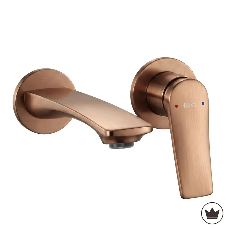 Vedd meg online Falsík alatti mosdócsaptelep REA VISION Brush Copper + BOX