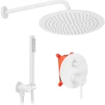 Zuhanyszett rejtett REA Lungo white + box Szezonális akció