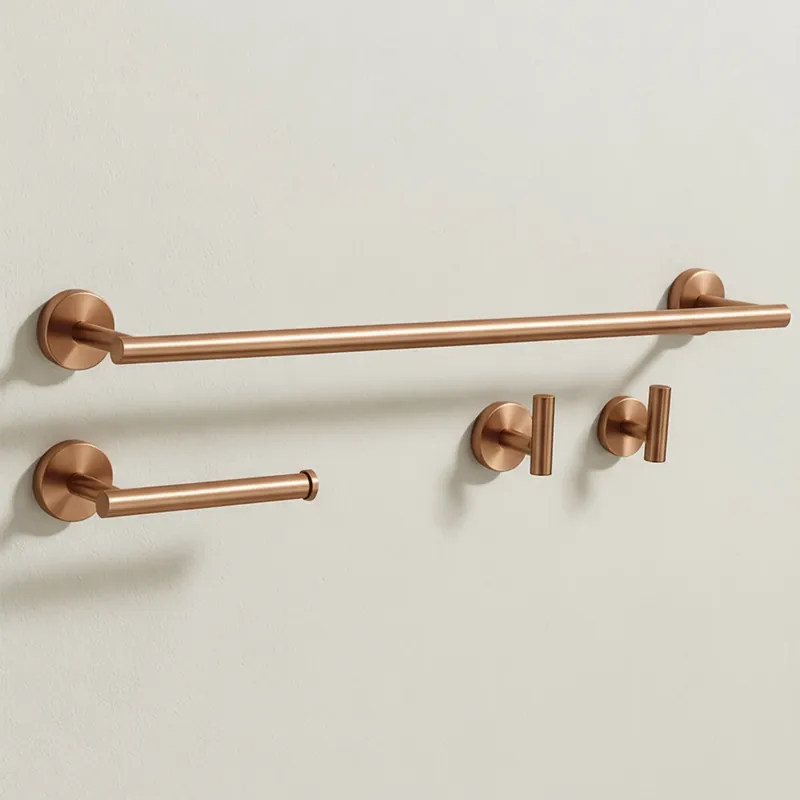 Korlátozott ajánlat Fürdőszobai kiegészítő szett Ari Brush Copper 4 darabos