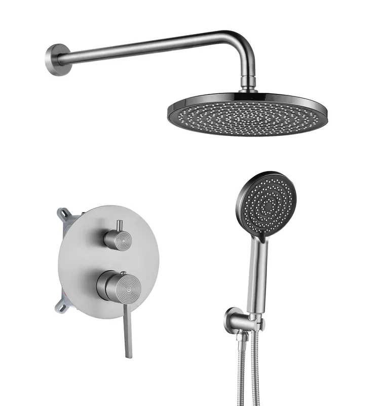 Zuhanyszett rejtett Rea Foster Brush Nickel + box Ajánlat