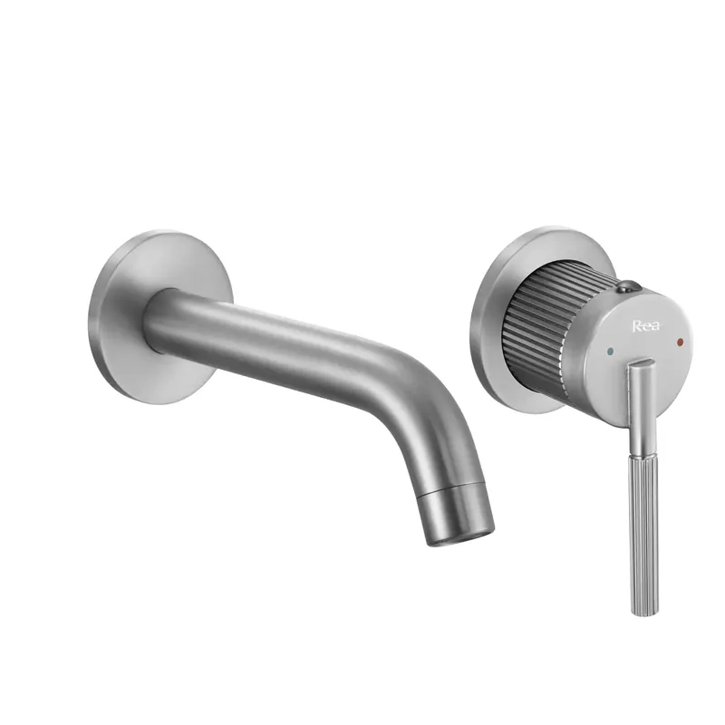 Falra szerelhető csaptelep Rea Argon Nickel Brush + BOX Expressz kézbesítés