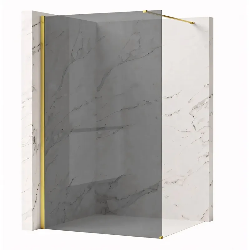 Zuhanyfal Rea Flexi Grey / Gold 110 Korlátozott ajánlat