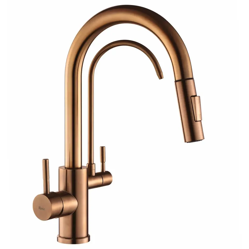 Olcsóbb Konyhai csaptelep Rea Eco Fresh Brush Copper