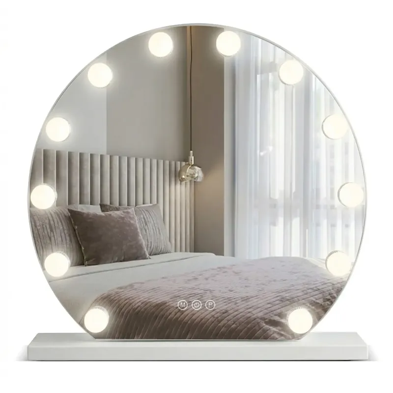 Legnépszerűbb LED Tükör HOLLYWOOD White 50 cm