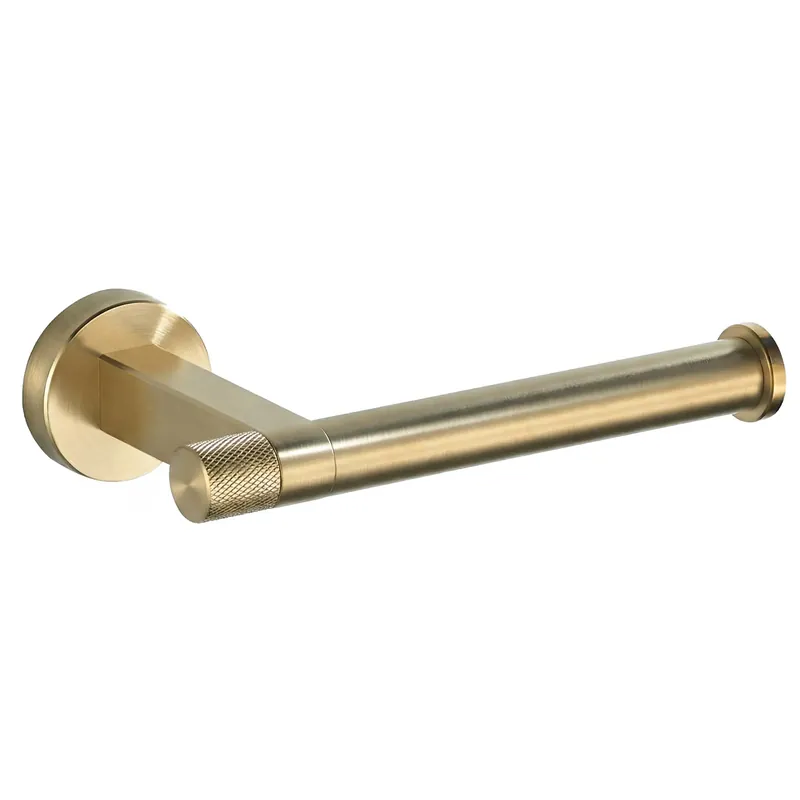 Azonnal elérhető Falra szerelhető wc papír tartó 39105 ORI Brush Gold
