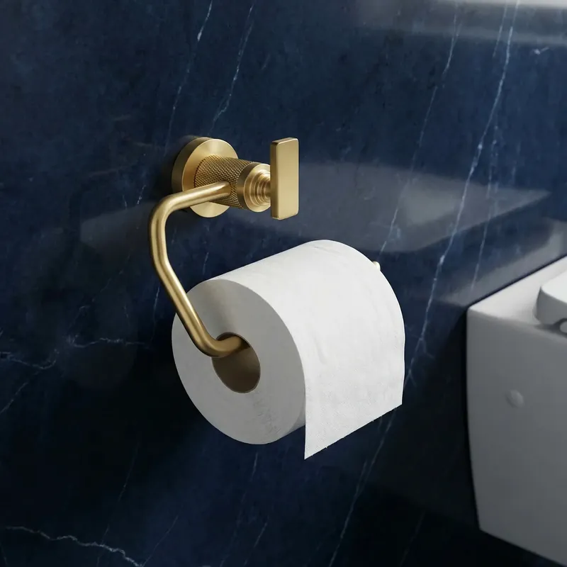Falra szerelhető wc papír tartó 81305 Virro Brush Gold Bestseller