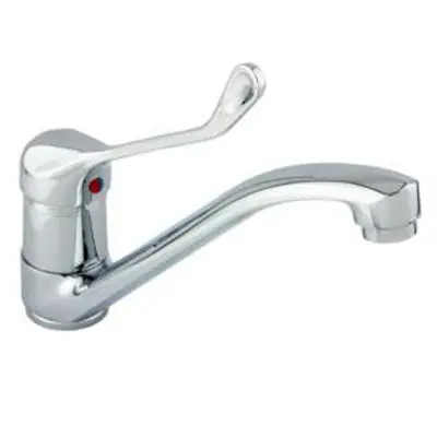 Szuper ajánlat Armatura Speciál 472-985-00 álló mosogató csaptelep mozgatható 150 mm kifolyócsővel, orvosi karralArmatura